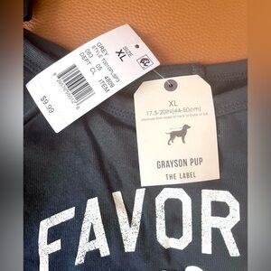 GRAYSON PUP XL EXTRA LARGE DOG CREW SWEATER FAVORITE CHILD